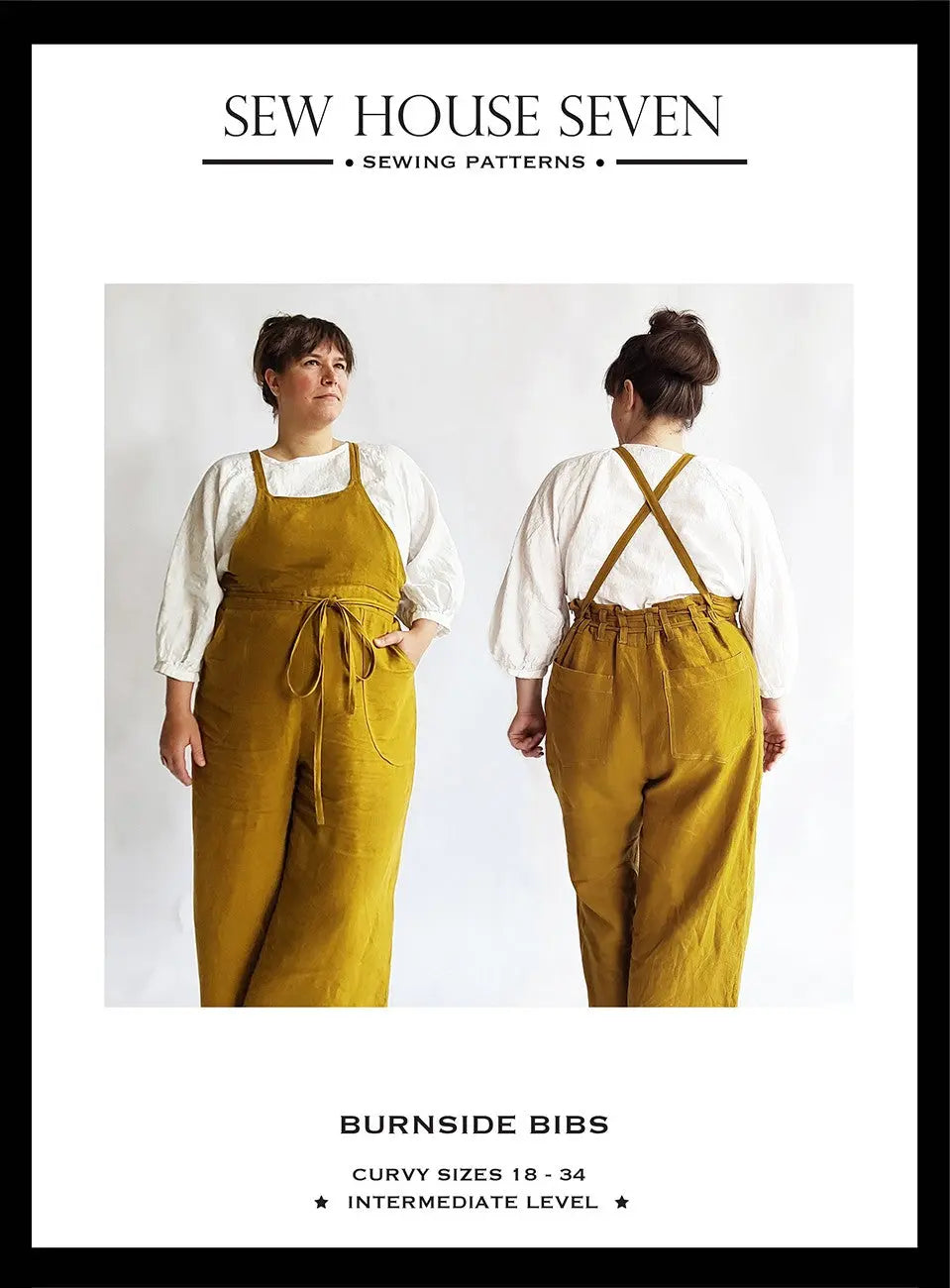 Burnside Bib Curvy Fit Sewing Pattern