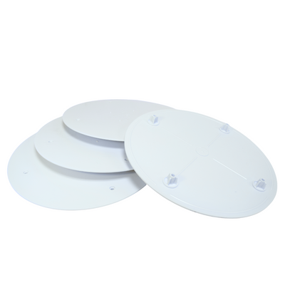 Bush Style Separator Plates - White (Various Sizes Available)