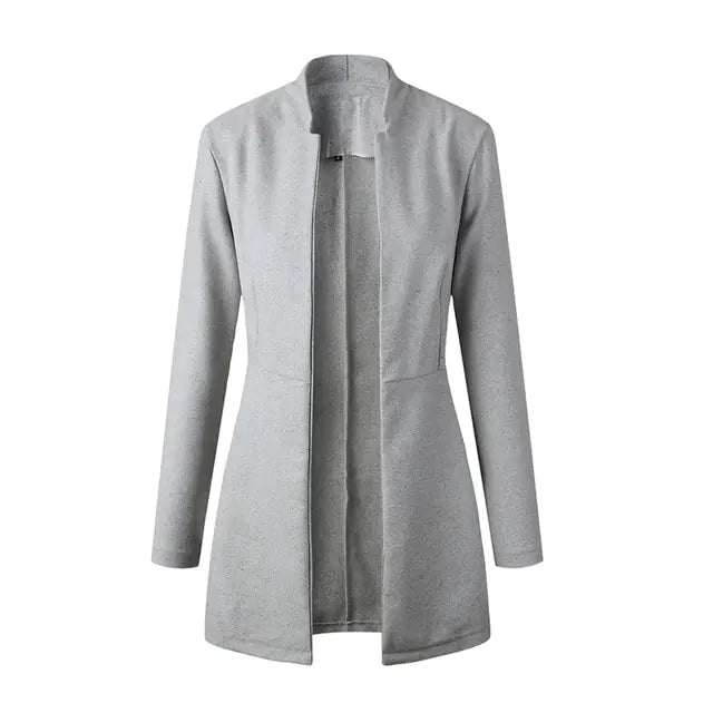 Blazer blanc élégant pour femmes au travail