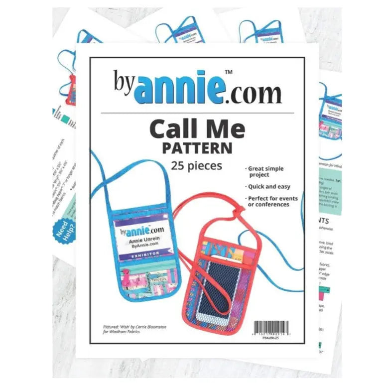 ByAnnie Call Me - Paquete de 25 Patrones