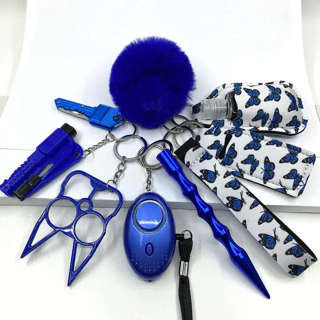 Compact Survival Self Defense Keychain