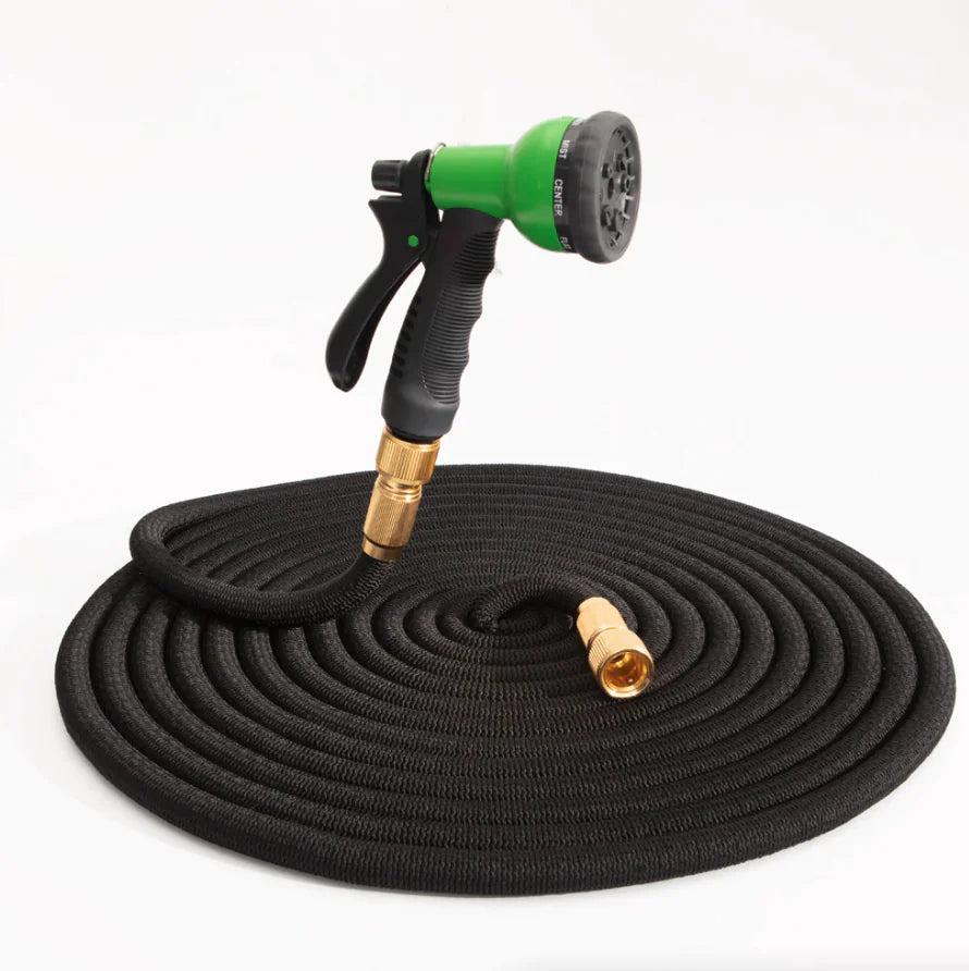 Tuyau de jardin flexible extensible deluxe - 25, 50, 75, 100FT