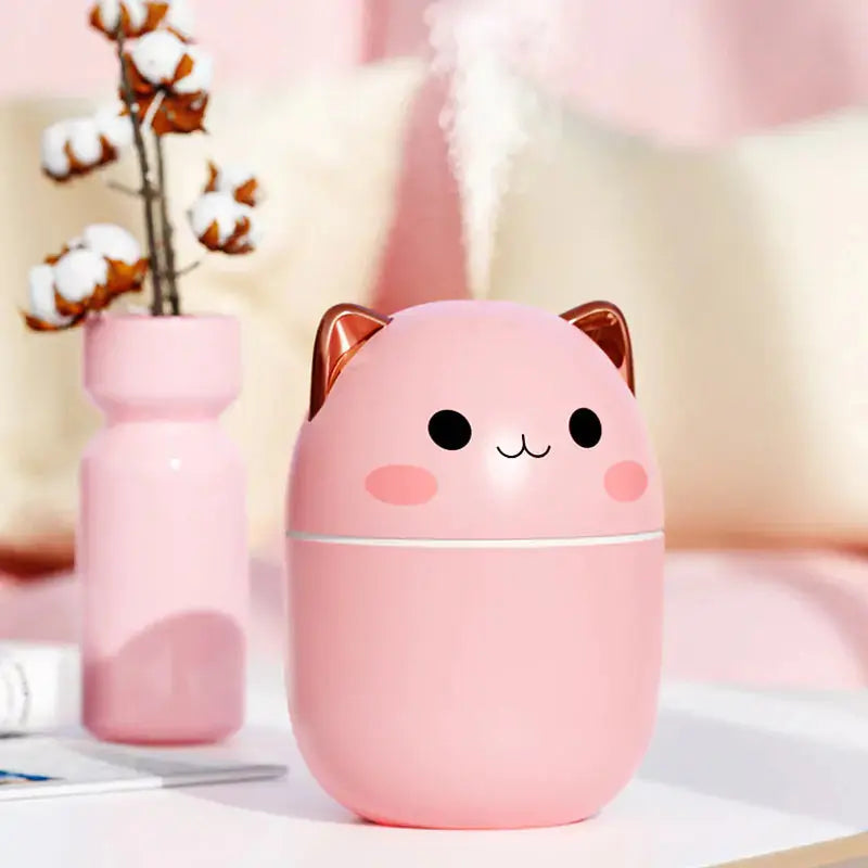 Cute Cat Aroma Diffuser - Stylish Home Fragrance