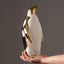Elegant Penguin Figurine for Home Decor