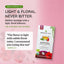 Thé biologique de Moringa et d'Hibiscus - 25 sachets emballés