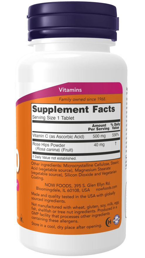 C-500 Vitamin C with Rose Hips