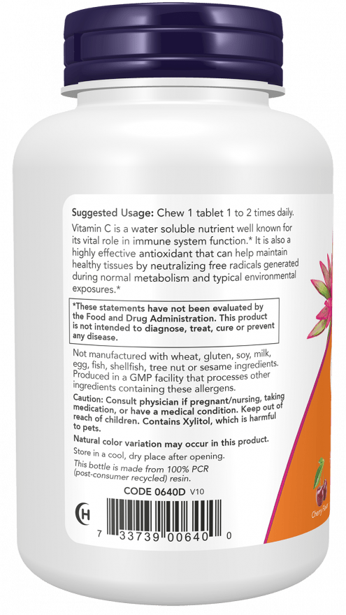Cherry-Berry C-500 Chewable Vitamin Delight - Korvel