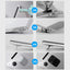 Mini Foldable Laptop Stand, Portable Computer Keyboard , Self-Adhesive Invisible Notebook Stand and Keyboard Lift for Desk - Korvel