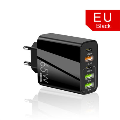 Premium PD65W Fast Charging Mobile Phone Charger
