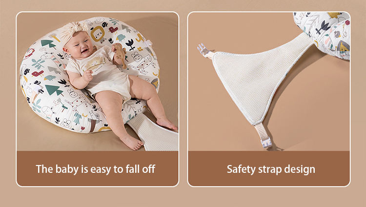 Premium Anti-Vomiting Feeding Pillow for Infants