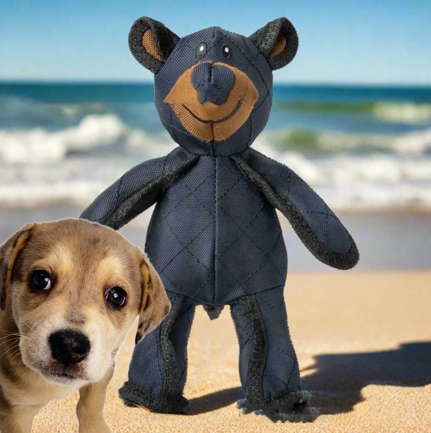 Mighty Bear Interactive Plush Dog Toy