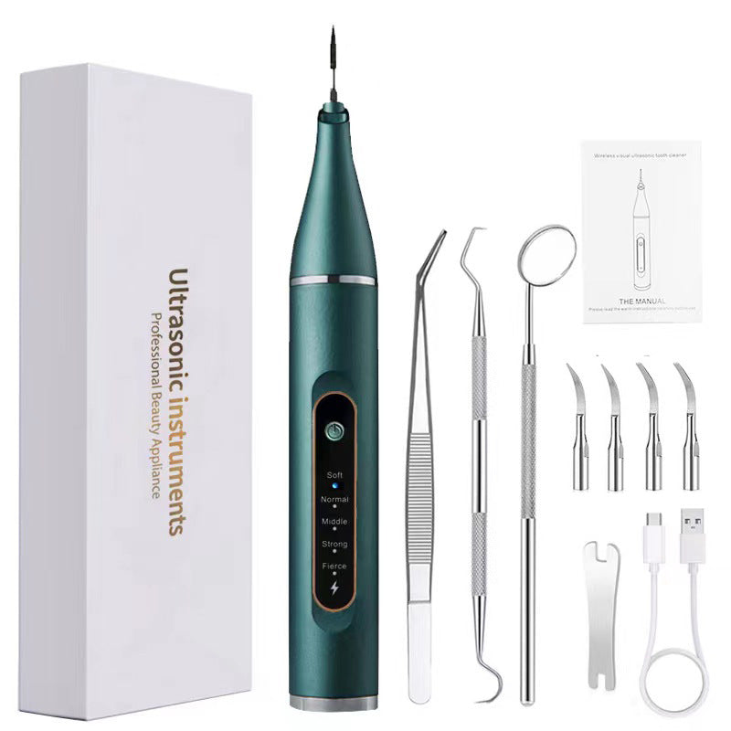 Ultrasonic dental cleaner portable oral care cleaning device stone removal and whitening dental cleaner - Korvel
