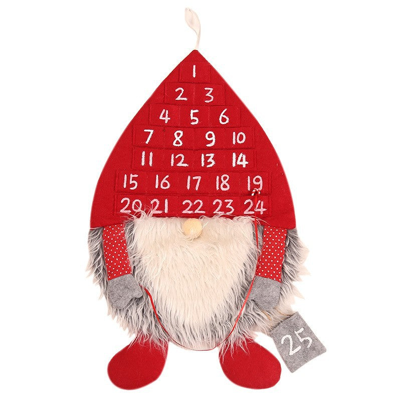 Calendario de Adviento del Bosque Creativo - Decoración Festiva para el Hogar
