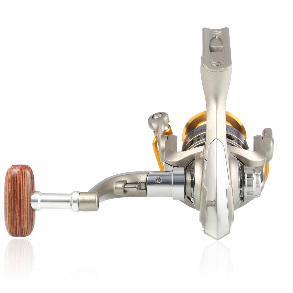 YUMOSHI Lightweight Metal 12BB LC1000-7000 Spinning Fishing Reel