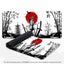 Samurai Warrior Mouse Pad Gamer Computer Accessories Keyboard Table Mat Black Mousepad Company Gaming Laptop Desk Accessory Pc - Korvel