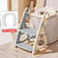Asiento de Entrenamiento para el Baño Ajustable y Escalón para Niños