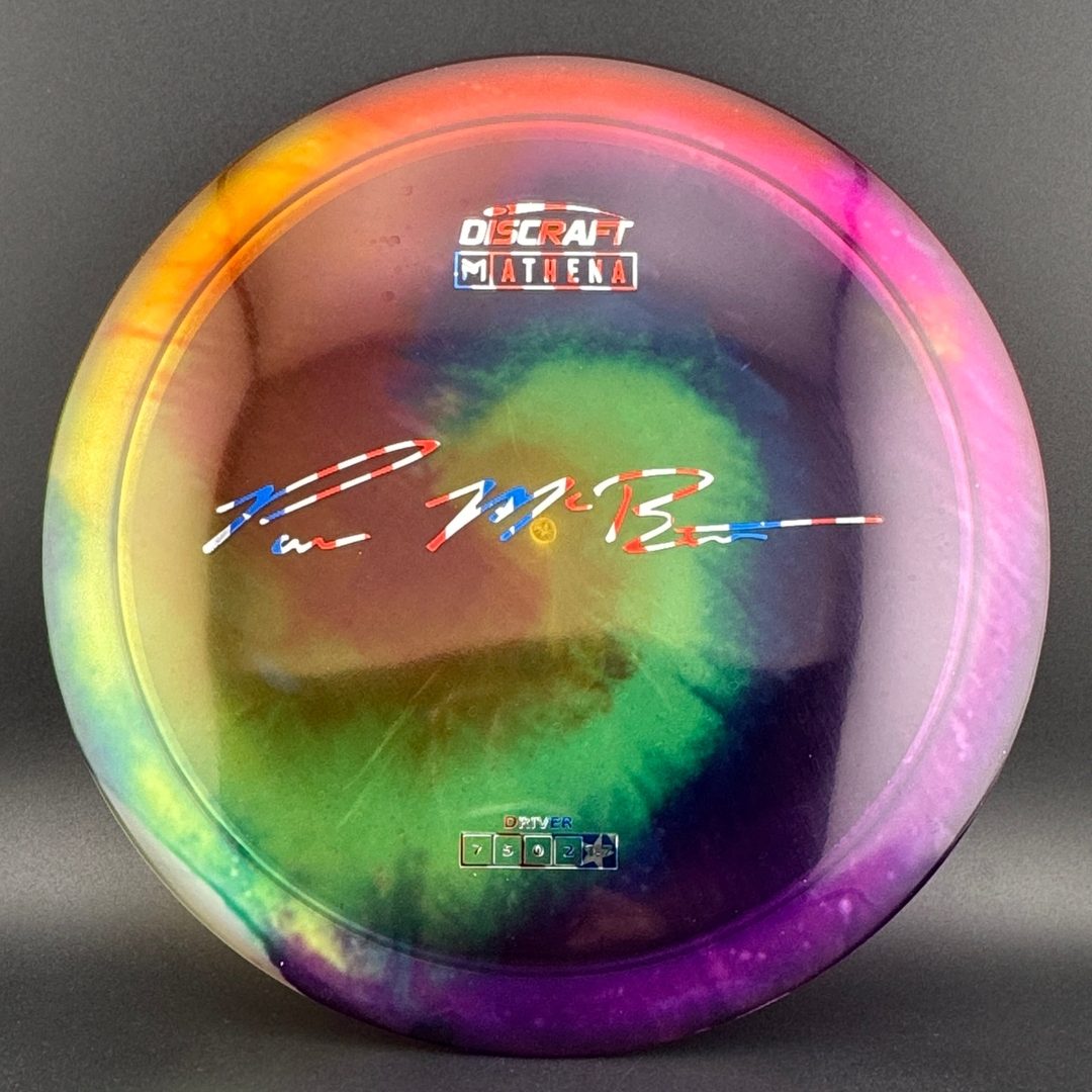 Discraft Fly Dye Z Athena Disc - Édition Paul McBeth
