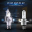 Bombillas de faros LED KAFOLEE H4 9003 HB2 - 16000LM