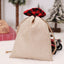 Christmas Decorations Cartoon Linen Drawstring Faceless Doll Candy Bag Forester Apple Bag Doll Gift Bag - Korvel
