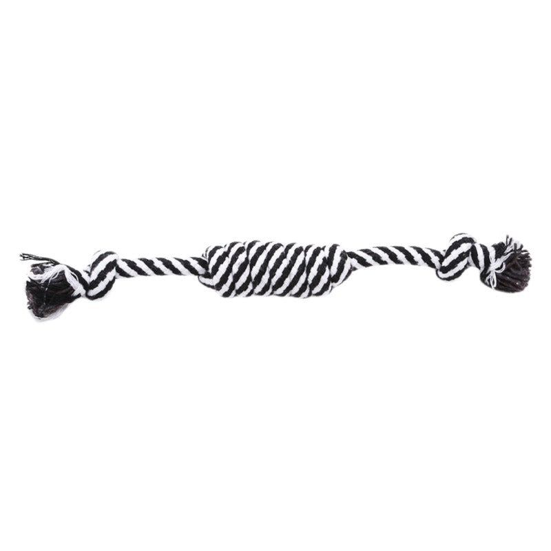 Durable Cotton Rope Dog Chew Toy - Knot Design for All Breeds