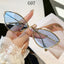Lunettes de soleil tendance en forme de chat pour femmes - Style vintage de luxe