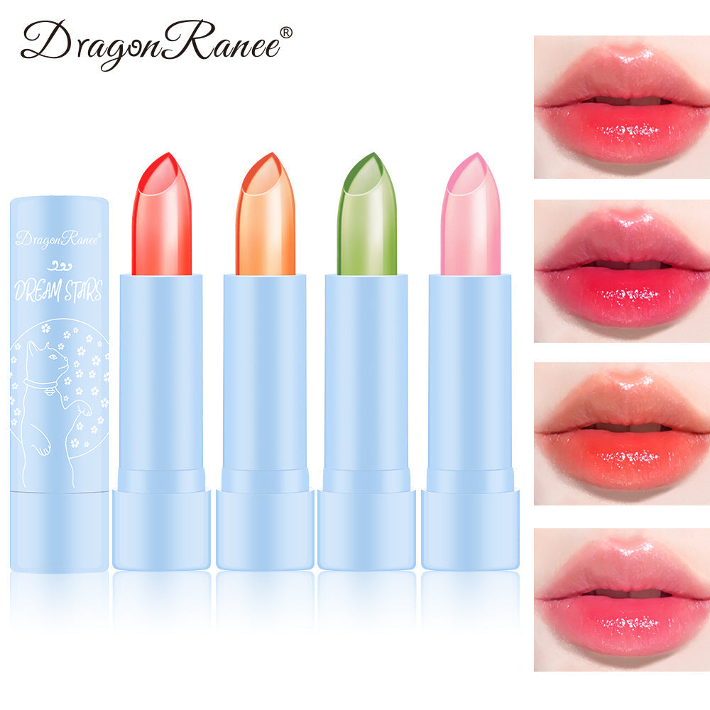 Color-Changing Lipstick Long-Lasting Moisturizing Not Easy To Decolorize Not Easy To Dip In The Cup Waterproof And Moisturizing Aloe Jelly Lipstick - Korvel