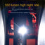Faros de bicicleta de alta luminosidad con carga Type-C