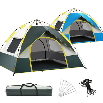 Premium 2-Person Pop-Up Camping Tent - Quick Setup & Breathable