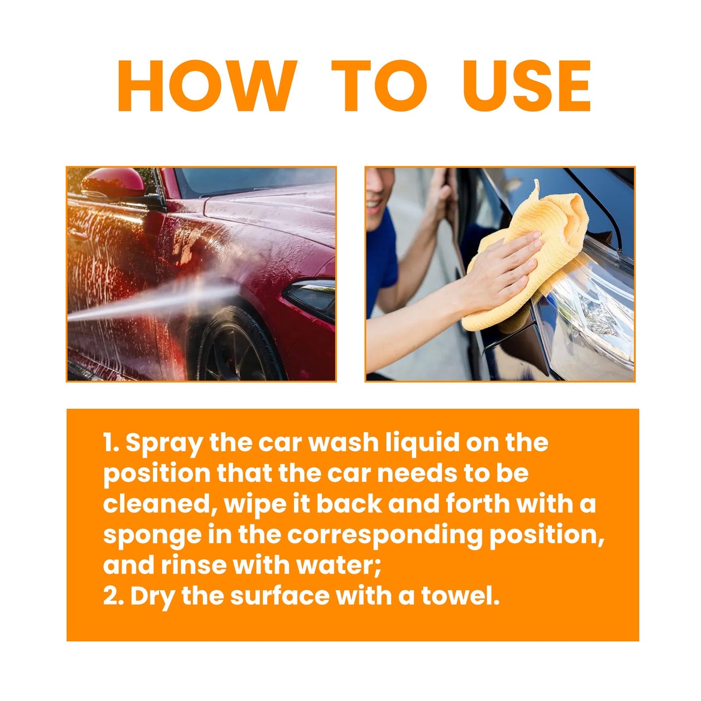 Premium Car Wash Liquid for Ultimate Shine and Care