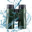 USCAMEL Military HD 10x42 Binoculars Professional Hunting Telescope Zoom High Quality Vision No Infrared Eyepiece Army Green - Korvel