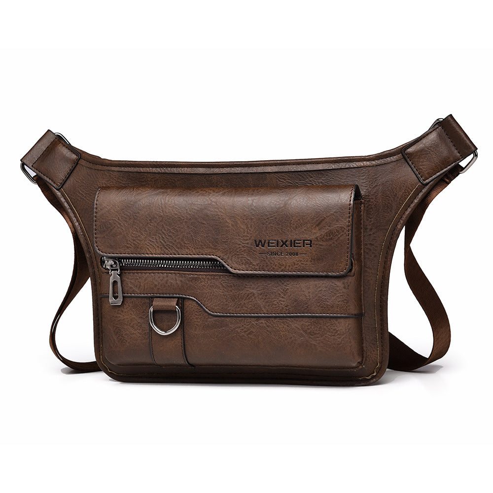 Men's Large Capacity Waterproof Crossbody Bag