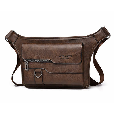 Men's Large Capacity Waterproof Crossbody Bag