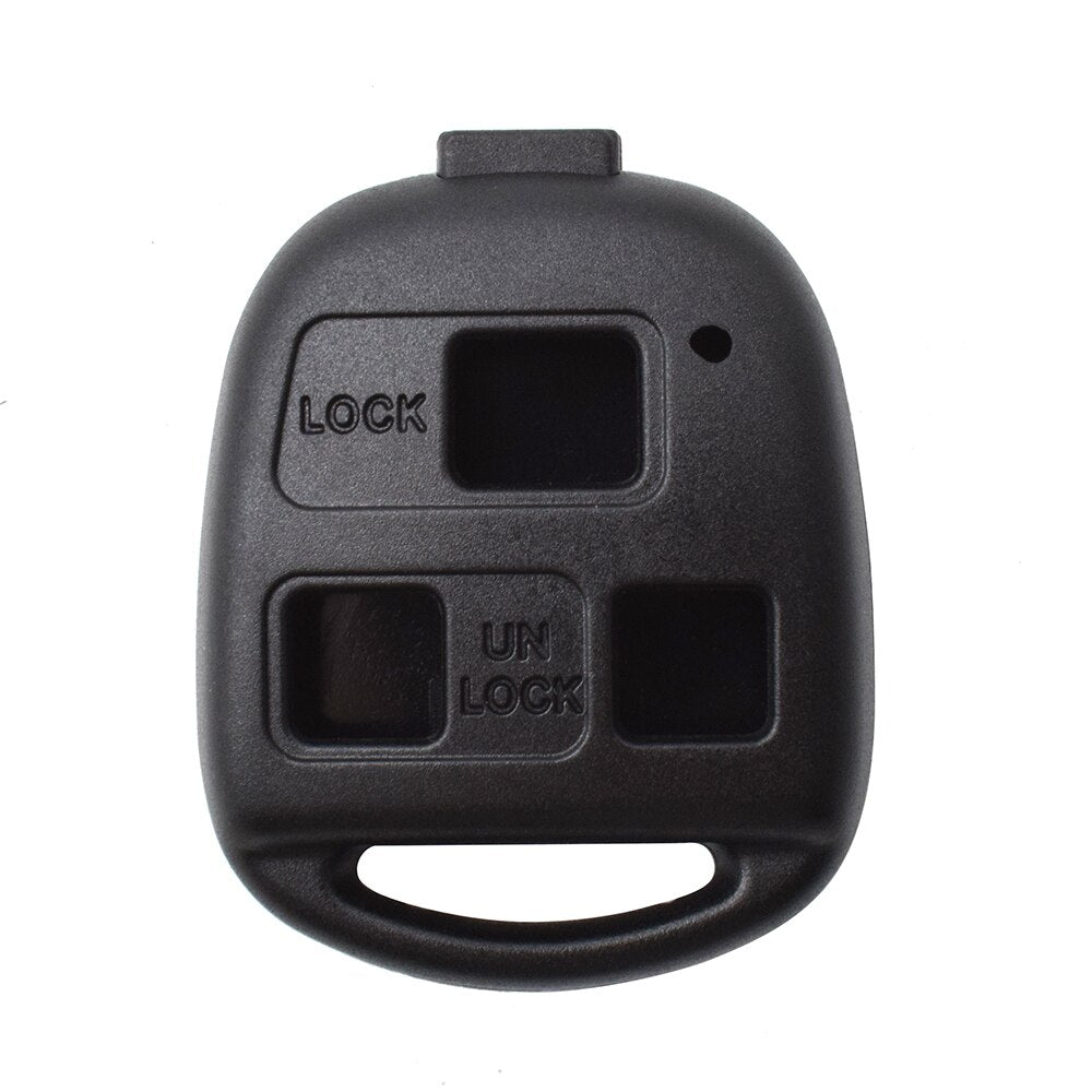 2 3 Button Pad Switch Remote Car Key Shell Case For Toyota RAV4 Prado Corolla Land Cruiser Previa Tarago Pixis Rush Celica - Korvel