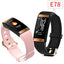 E78 Smart Fitness Tracker for Men and Women - IP68 Waterproof