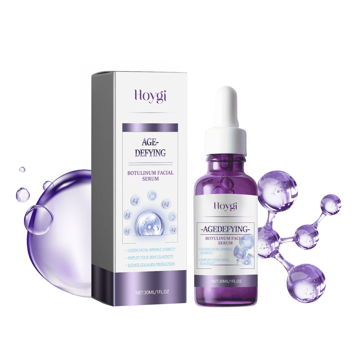 Face Serum Gently Reduces Fine Lines Crow's Feet Skin Firming And Elastic Care Serum - Korvel