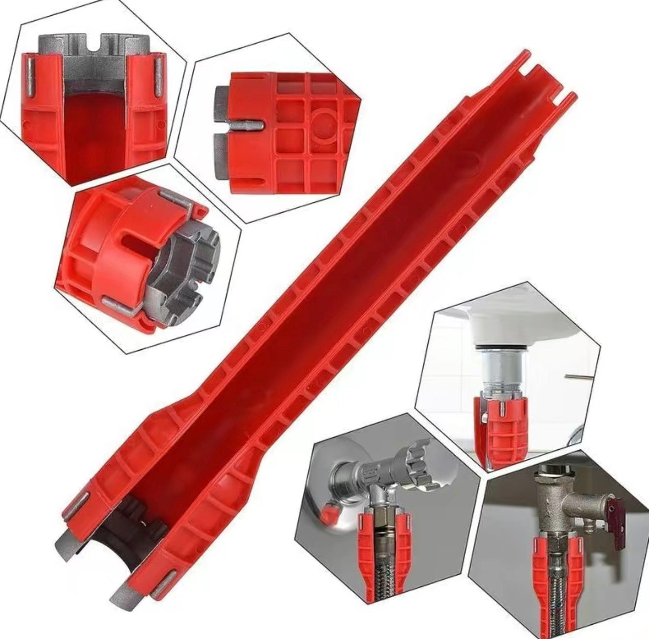 Llave Multi PlumbFix - Herramienta de Fontanería 14 en 1