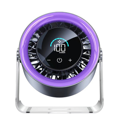 TurboCool Desk Fan - Whisper-Quiet Cooling Performance