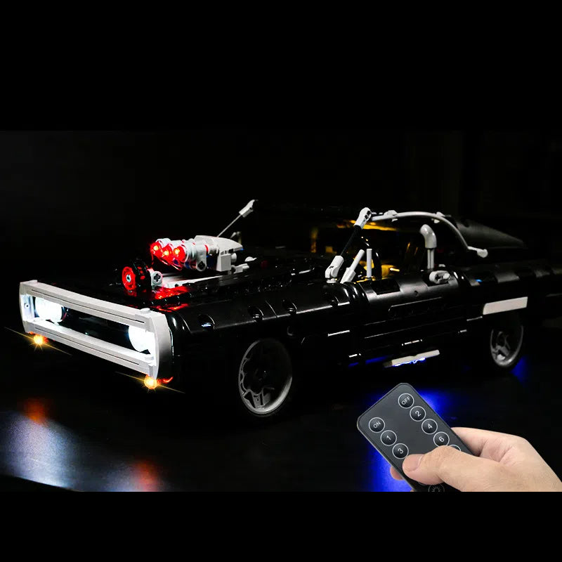Ensemble d'éclairage LED pour LEGO 42111 Dodge Warhorse