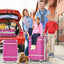 24 IN Luggage 1 Piece with TSA lock , Expandable Lightweight Suitcase Spinner Wheels, Vintage Luggage,Pink - Korvel