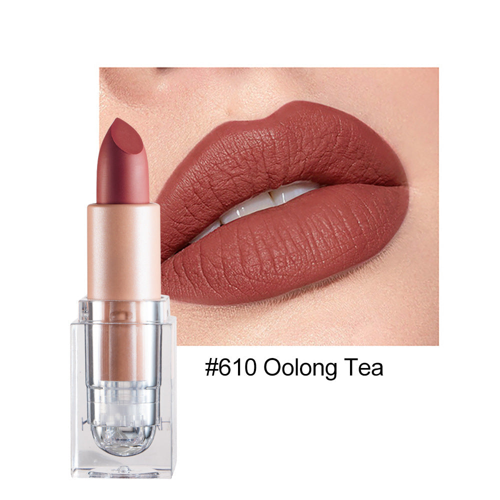 HANDAIYAN Premium Matte Lipstick - 12 Shades of Nude Pink