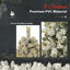 A set of 4 artificial Christmas trees, including flower garlands, flower garlands, and 2 entrance trees, with LED lights - Korvel