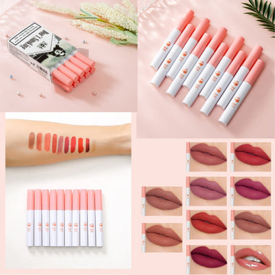 Set de Brillos Labiales Lana Del Rey - 10 Tonos de Líquido Velvet