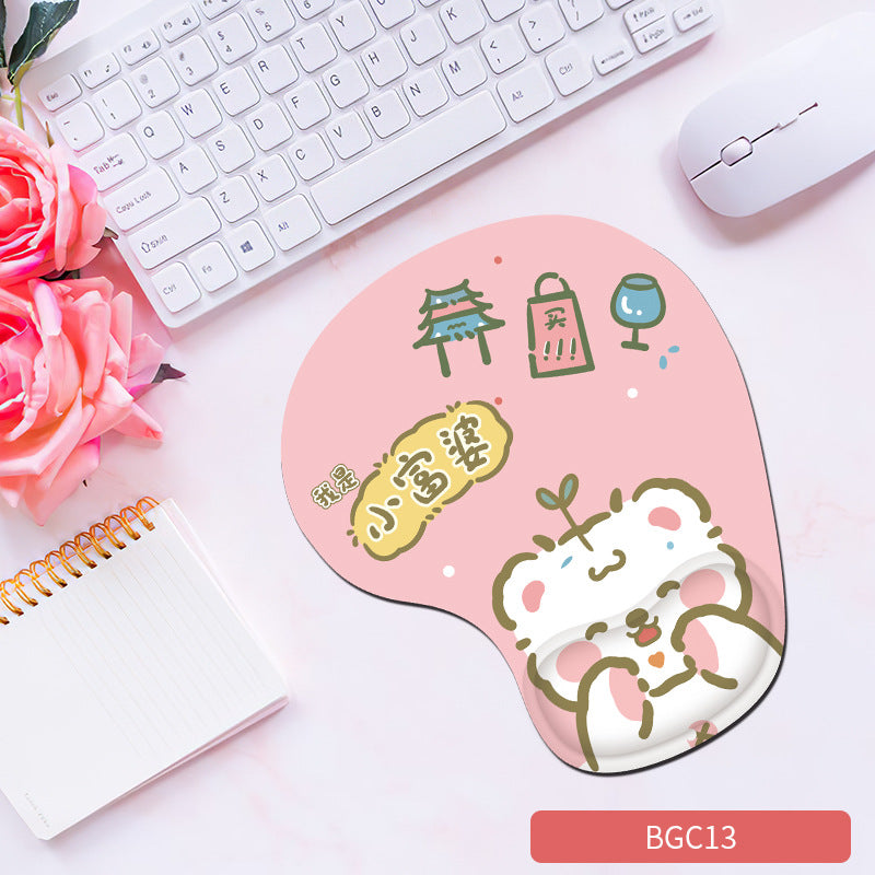 Comfortable Silicone Wrist Mouse Pad for Enhanced Productivity