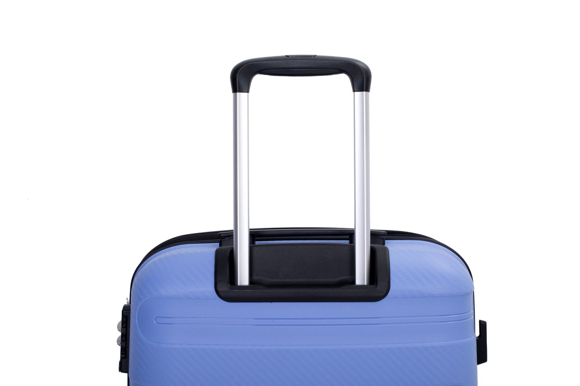 Hardshell Suitcase Spinner Wheels PP Luggage Sets Lightweight Durable Suitcase ,3-Piece Set (20/24/28) ,Purplish Blue - Korvel