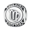 BAMOER 925 Sterling Silver Aquarius Star Sign Zodiac Beads Charms fit Bracelets PSC048 - Korvel