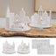 Round House Candle Holder Silicone Mold for DIY Projects