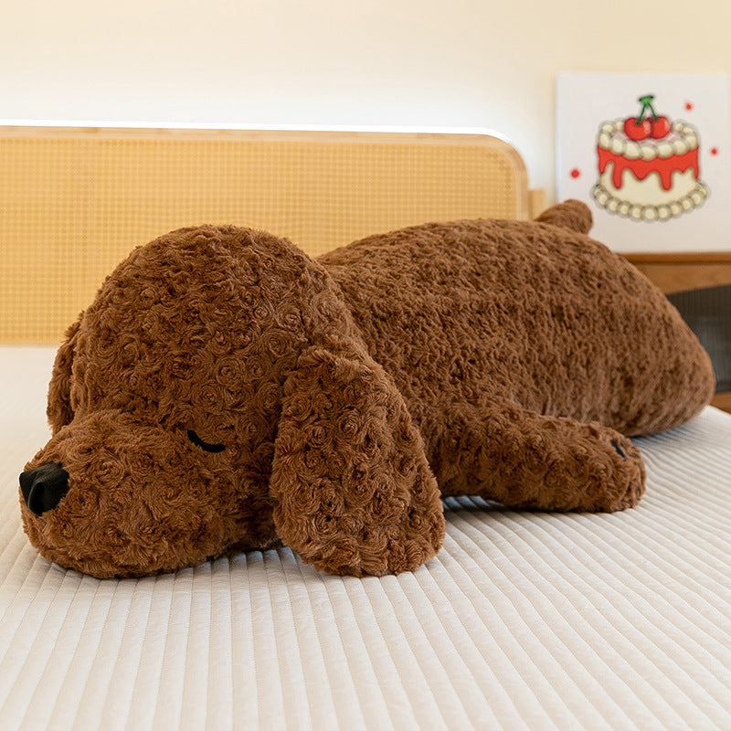 Poodle Doll Super Soft Long Pillow for Dogs