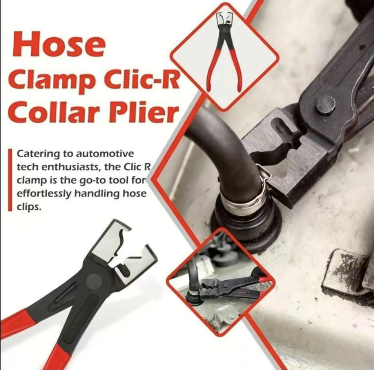 Kit de Herramientas para Mangueras ClampPro para Mantenimiento Automotriz
