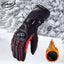 Gants de moto d'hiver imperméables premium