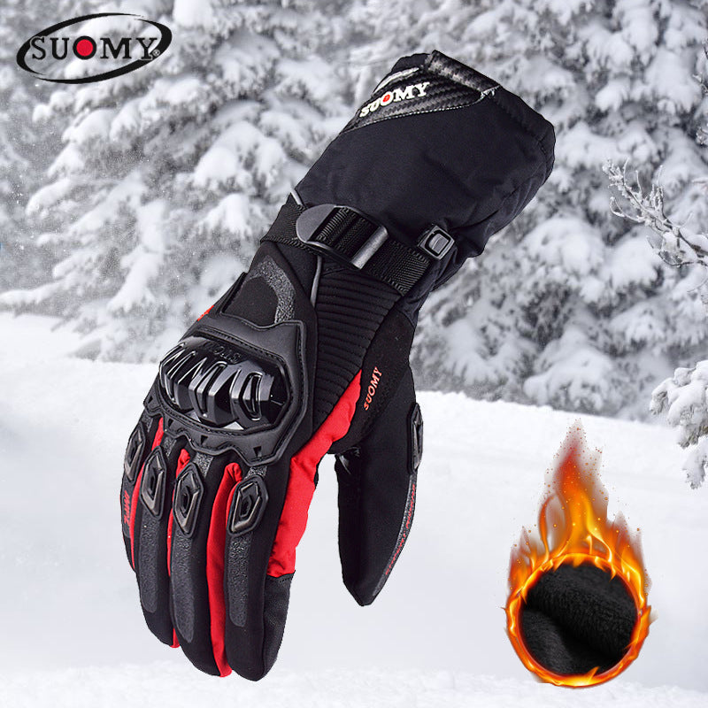 Gants de moto d'hiver imperméables premium